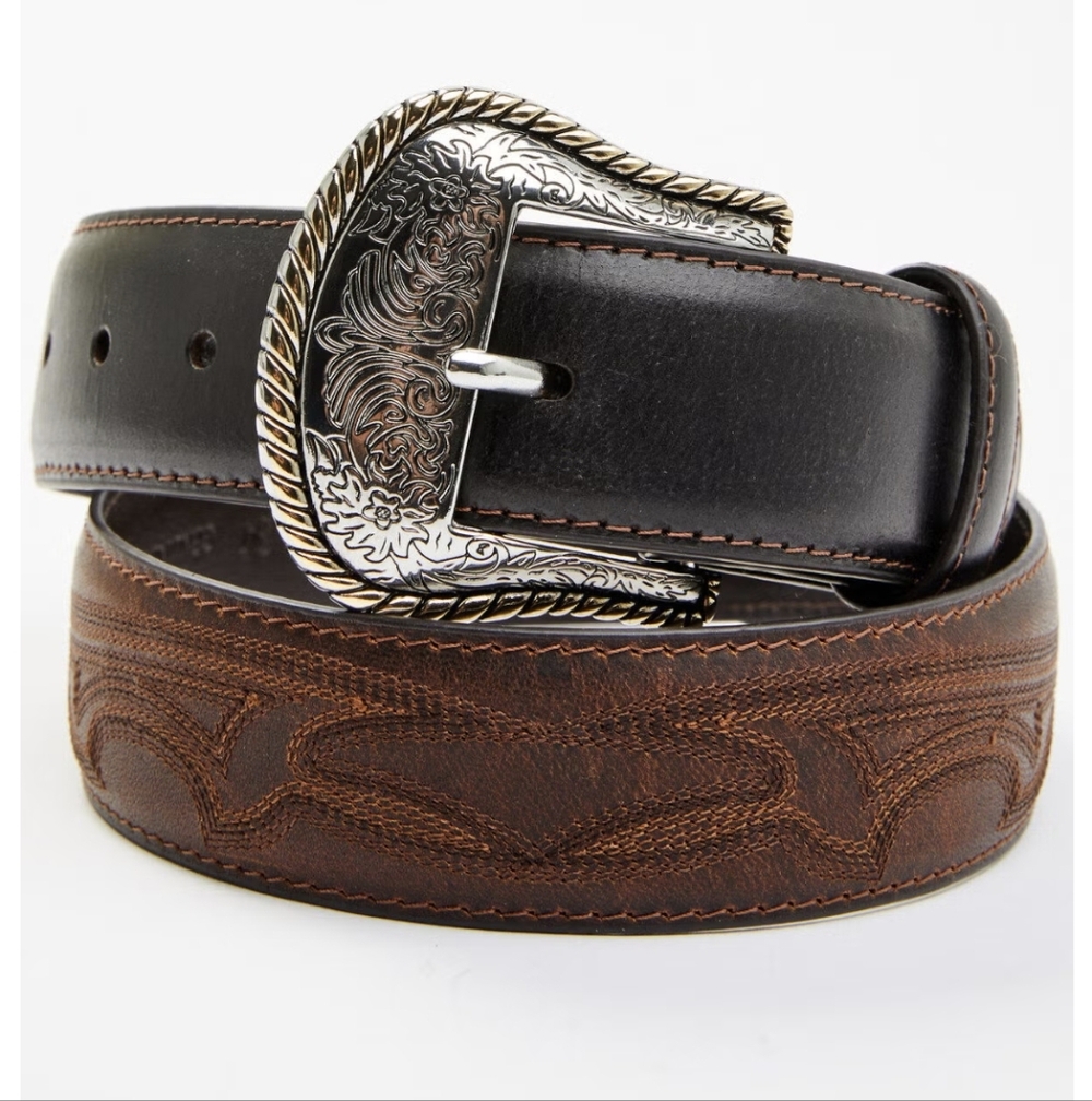 Cody James Two-Toned Concho Accent Belt